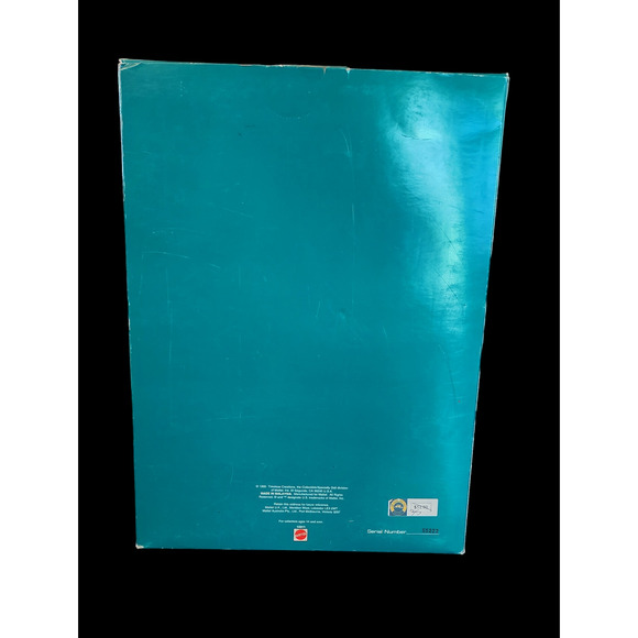 New 1995 Holiday Jewel Porceline Barbie Collector Edition still in box - Picture 4 of 8